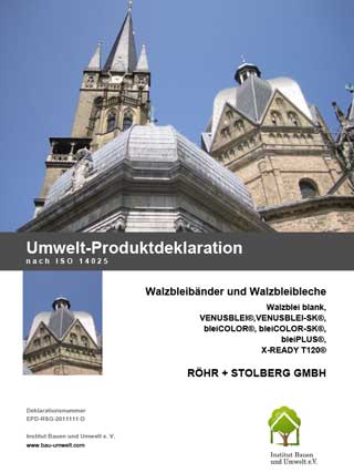 Zertifikat Umweltproduktdeklaration zum Download