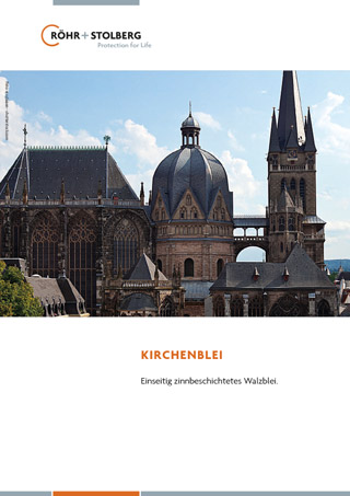 Broschüre "Produktinformationen Kirchenblei" zum Download