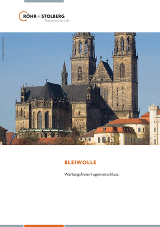 Broschüre Produktinformationen Bleiwolle zum Download