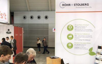 Röhr + Stolberg auf der Fachmesse Dach + Holz 2020